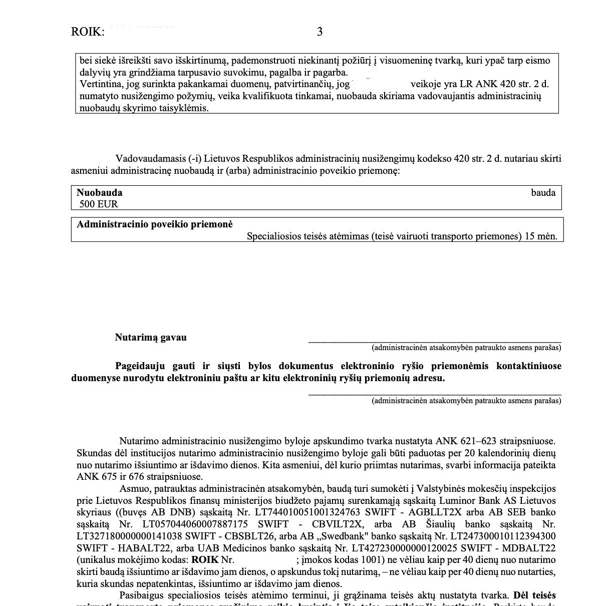 Teismo / institucijos sprendimas, 2 psl.