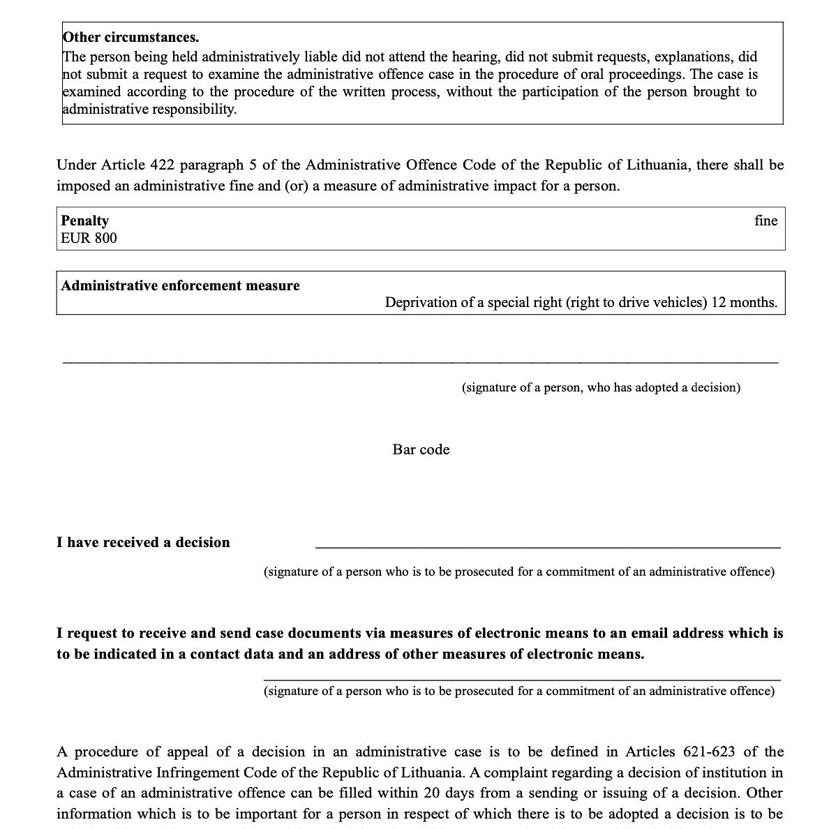 Teismo / institucijos sprendimas, 2 psl.