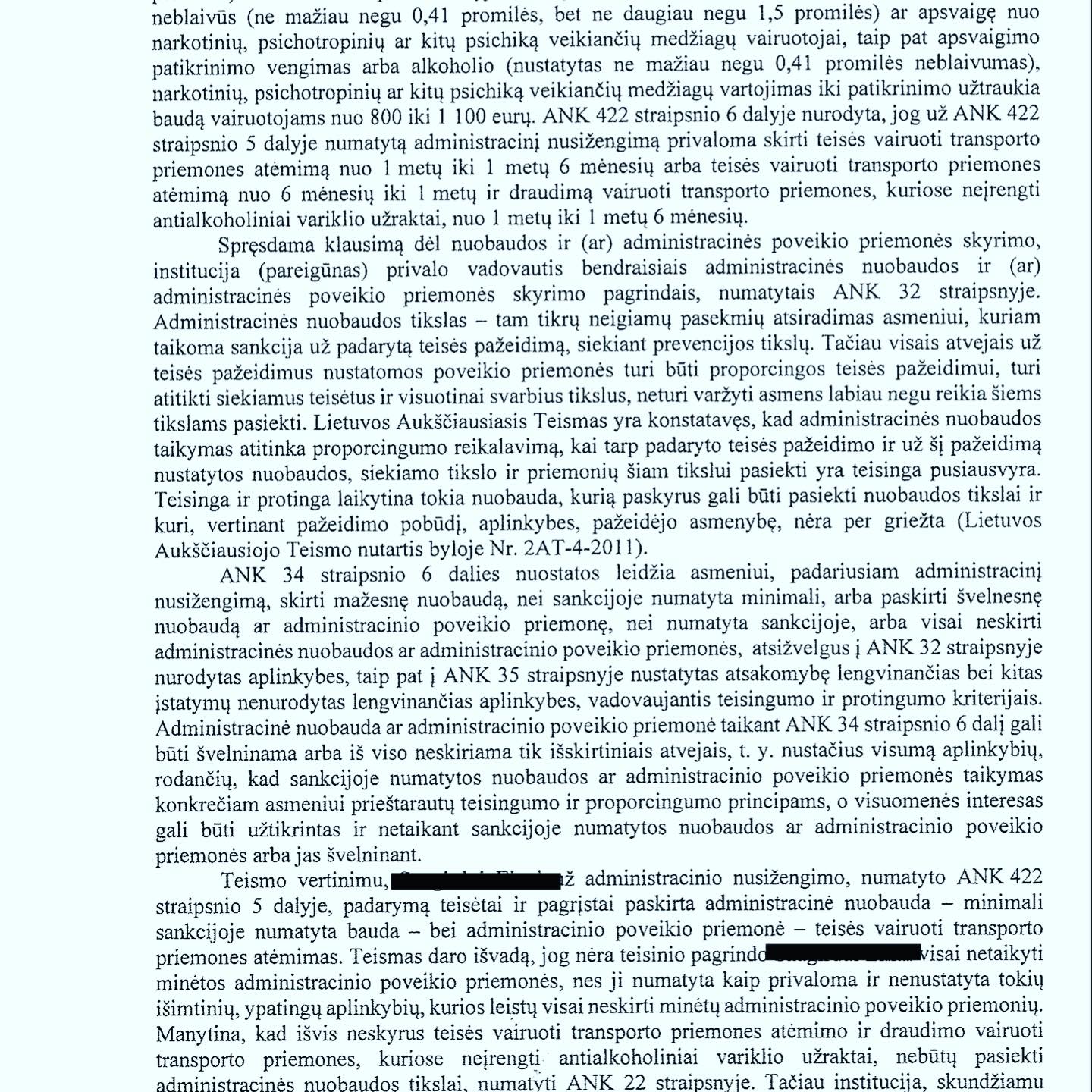 Teismo / institucijos sprendimas, 4 psl.