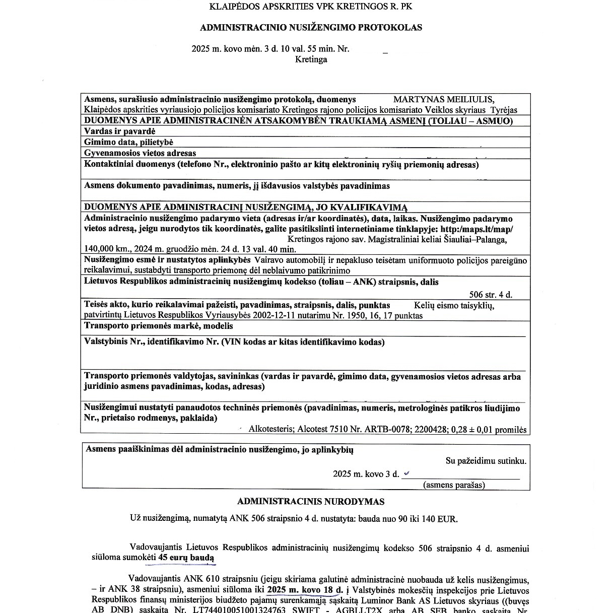 Teismo / institucijos sprendimas, 2 psl.